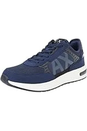 Armani Exchange Dusseldorf Embossed Geometric Motifs, Zapatillas Hombre, , 42.5 EU