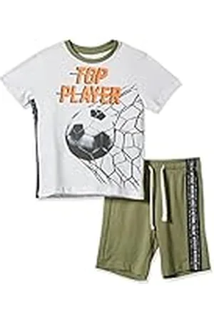 chicco Completo per Bambino con t-Shirt a Maniche Corte e pantaloncini Corti Pantalones, , 152 cm para Niños
