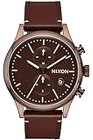 Nixon Reloj Analógico para Hombres de con Correa en Acero Inoxidable A1163-5242-00