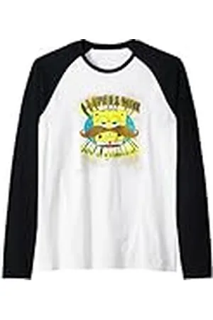 Spongebob Bob Esponja Pantalones Cuadrados I Mustache You A Question Camiseta Manga Raglan