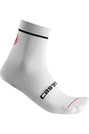 Castelli 4520044 ENTRATA 9 SOCK Socks Hombre WHITE Tamaño S/M