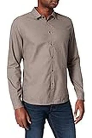 Sisley Shirt 53D15QI89 Camisa, 901, S para Hombre