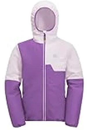 Jack Wolfskin Veste À Capuche Turbulence K Chaqueta Softshell, , 176 para Niñas