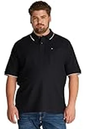 Tommy Hilfiger Polo de manga corta Hombre Pocket Classic Fit de algodón, Azul (Desert Sky), 4XL