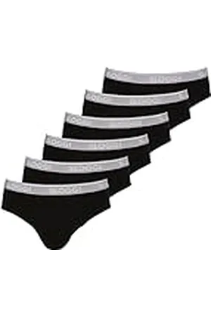 Sloggi Hombre Go Abc Midi 6P, Negro, XXL