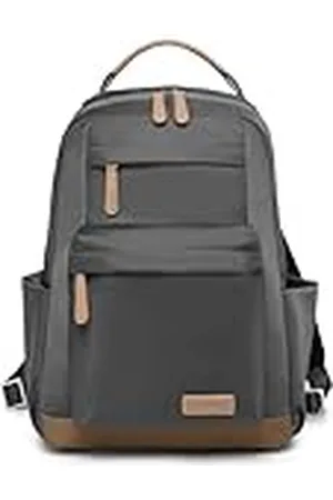 MISS LULÙ Mochila para Mujeres para Portátil de 13 Pulgadas, Mochila Impermeable para Universidad, Trabajo y Viajes