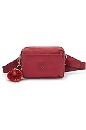 Kipling ABANU Multi, Bandolera pequeña Convertible en riñonera, con Correas extraíbles, 8 x 80 x 38 cm, , Rojo