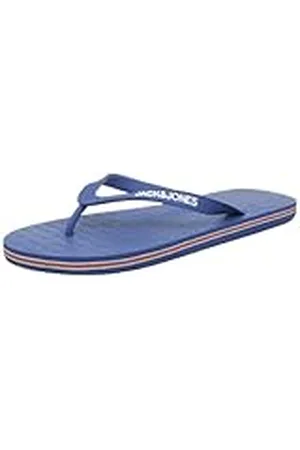 JACK & JONES Jack and Jones Corfu - con Cordones de Goma Hombre, Color Azul, Talla 39 (6.5 UK)