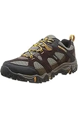 Merrell Rockbit Gtx Zapatos de Cordones para hombre, Marrón (Bracken/Butterscotch), 45 EU