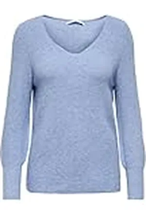 ONLY ONLATIA L/S V-NECKCUFF Pullover KNT Noos Suéter pulóver, , XL Mujer
