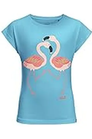 Jack Wolfskin Camiseta Flamingo para niña