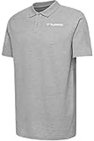 Hummel Hmlmover Cotton Polo para niños, Jaspeado, 152