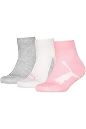 PUMA Bwt Recycled Cotton Quarter Calcetín, , 35-38 (Pack de 3) Unisex niños