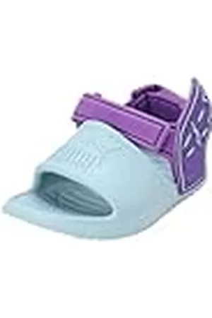 PUMA Divecat v2 Injex Hero Glitz Inf, Slide Sandal Unisex bebé, Turquoise Surf-Ultraviolet, 25 EU