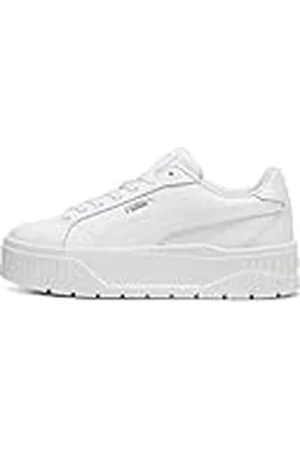 PUMA Karmen II L, Zapatillas Mujer, White White Silver, 44 EU