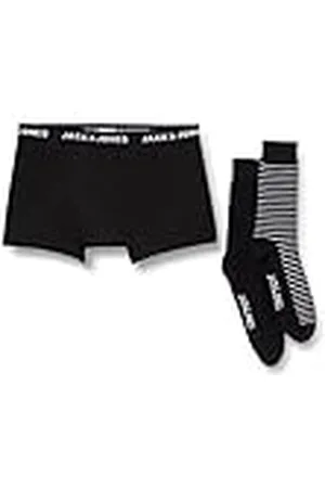 JACK & JONES Jacmarty Giftbox Calzoncillos Tipo bóxer y Calcetines, , M para Hombre