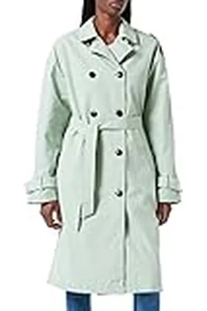 JJXX Jxchoice Trenchcoat Sn Gabardina, Verde Ahumado, S Mujeres