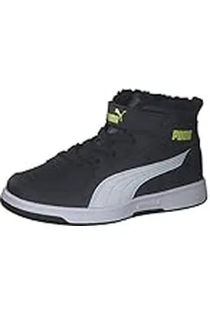 PUMA Rebound Joy Fur PS, Zapatillas, Multicolor (Parisian Night White-Light Lime), 28 EU