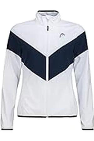 Head Club 22 Chaqueta de chándal, Blanco/Azul Oscuro, M para Mujer