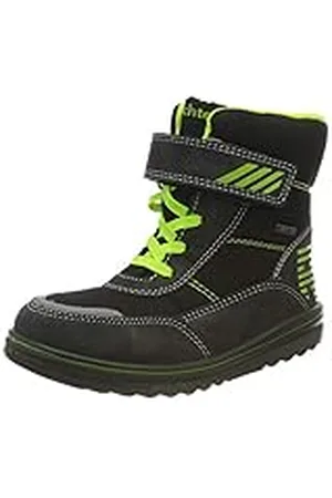 Richter Kinderschuhe Snow 2788-8171, Botas para Nieve, 9900black/akz.n.Yellow, 22 EU