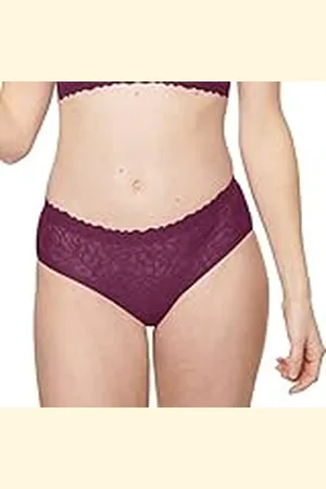 Sloggi Zero Feel Lace 2.0 Hipster Braguitas, Wine, S Mujer
