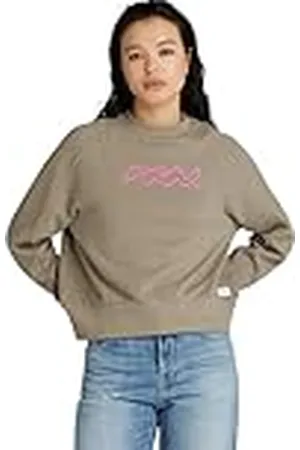 G-Star Para Mujer Sudadera Cornely Raw Dot Raglan, , XL