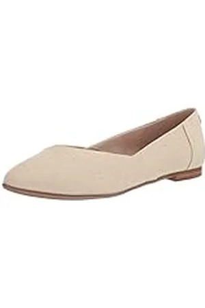TOMS Jutti Neat, Bailarinas Planas Mujer, Plateado (Metálico Natural), 43.5 EU