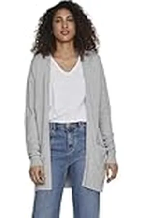 VILA Clothes Viril Open L/s Knit Cardigan-Noos Suéter, , XL para Mujer