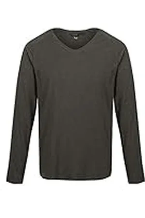 Regatta Kiro II Jersey Informal de Manga Larga con Algodon Organico T-Shirts/Polos/Vests, Hombre, , XXXL
