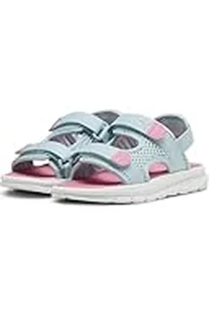 PUMA Evolve Sandal PS, Slide, Turquoise Surf-Fast Pink White, 28 EU