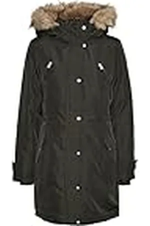 VERO MODA Vmtrack Parka Coat Ga Abrigo, , XS para Mujer