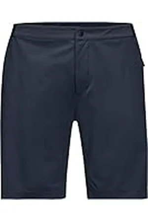 Jack Wolfskin Jwp Pantalones Cortos de Senderismo para Hombre, de Secado Rápido, Azul Noche, XXL