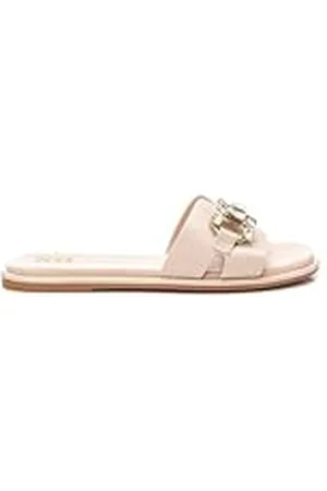 Xti Sandalias Planas Mujer Beige - Calzado Cómodo y Versátil - Moda casual - Modelo 14367904 (Talla 41)