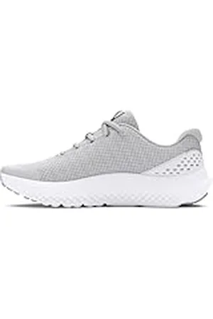 Under Armour GGS Surge 4 Zapatillas para Correr, Niñas, Halo Gray, 37.5 EU