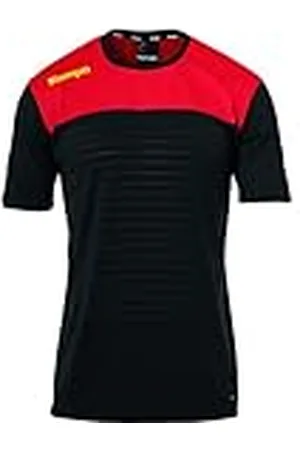Kempa Emotion 2.0 Shirt Camiseta de Juego, Hombre, Blanco/Antracita, 140
