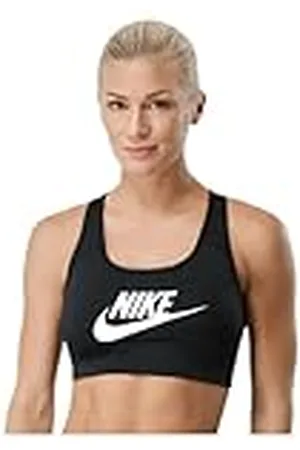 Nike Swoosh Futura Bra Sujetador Deportivo, Mujer, , L