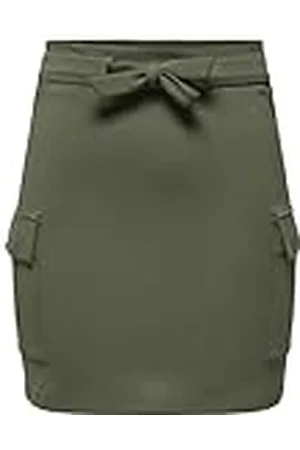 ONLY Onlpoptrash Cargo Belt Skirt Pnt Minifalda, , M para Mujer