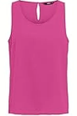ONLY Onlnova Life S/L Top Solid PTM Camiseta sin Mangas, , Mujer