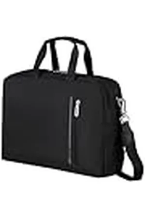 Samsonite N curso: bolsa para computadora portátil con 2 compartimentos de 15.6 pulgadas, 40 cm, 15 l, negro (negro)