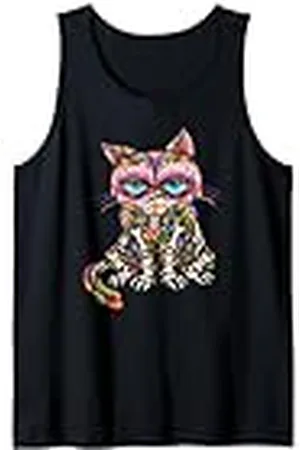 Grumpy Cat Día de Muertos - Día de Los Muertos Camiseta sin Mangas