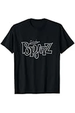 Bratz Logotipo con diseño de diamantes de imitación de , estilo retro Y2K Camiseta