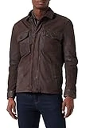 Camel Active 431210/8l16 Chaqueta de Piel, , 110 cm para Hombre