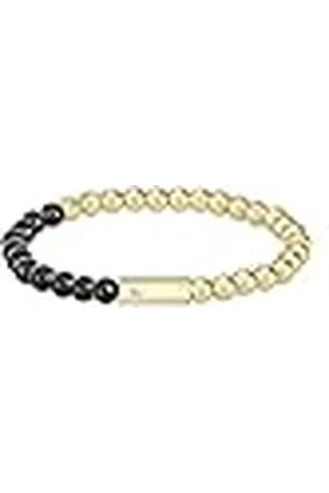 Lacoste Pulsera con cuentas para Hombre Colección SCOTTIE, Onyx
