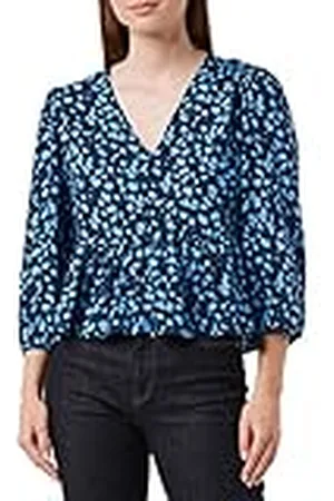 VERO MODA Vmditte VMA Blusa 3/4 con Cuello en V, , XL para Mujer