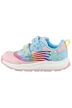 Lurchi 95L0083001, Zapatillas, Rose-Turkis Glitter, 30 EU Ancho