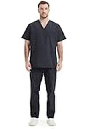 MISEMIYA Pijama Sanitario (Antilejía y No Destiñe) Conjuntos Uniformes Sanitarios Unisex - Uniformes Medicos 6801-6802 - L
