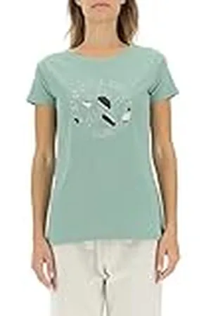 Jeep O102614-E854 J Woman T-Shirt Star Botanical Print J22W Mujer M