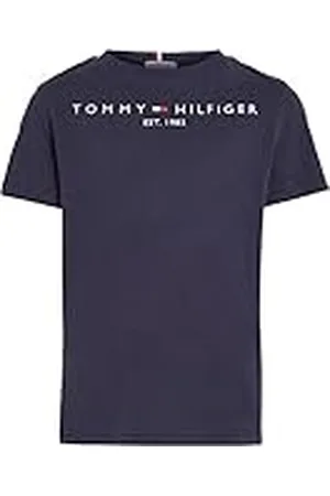 Tommy Hilfiger Infantil Unisex Camiseta Manga Corta Essential Tee Cuello Redondo, , 12 Meses
