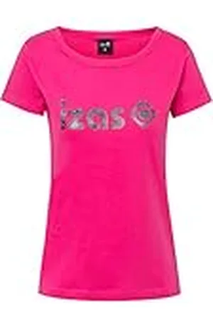 Izas Valira Camiseta de Manga Corta, Mujer, Rosa (Fucsia / Dark Grey), XXL