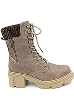 Blowfish Toque de Queda, Botas de Moda Mujer, Gris (Mushroom), 35.5 EU